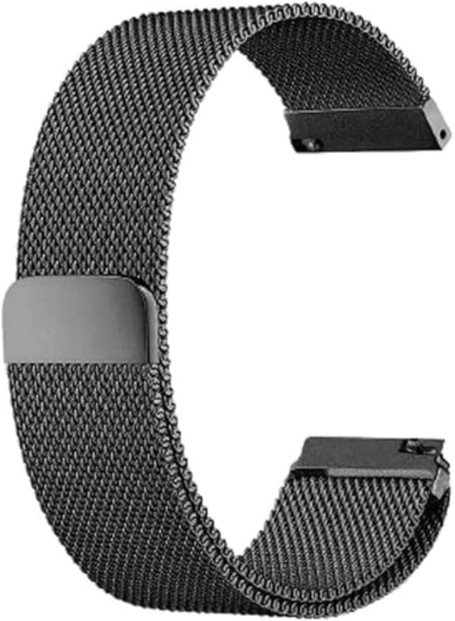 INEFABLE 22mm Stainless Steel Chain Watch Strap Band For ColorFit Ultra/Ultra 2, Amazfit GTR (47mm)/ GTR 2E, One Plus(46mm), Galaxy Watch 3 45mm, Realme S/S Pro - Pack of 1